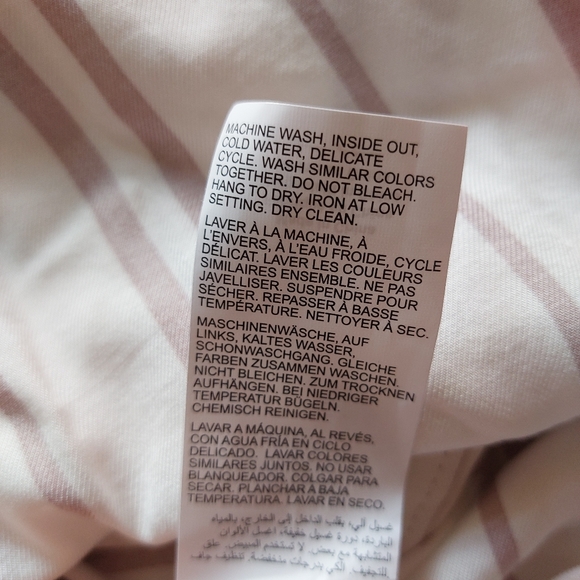 Thyme maternity dress button up draw string Size M - Picture 8 of 8